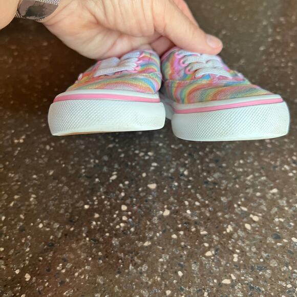 Vans Toddler Sneakers Wavy Rainbow Toddler Size 7 - Picture 6 of 8
